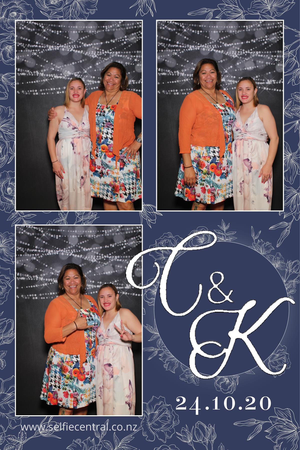 Christopher & Kataraina's wedding | View more photos from the event at gallery.photobooth.co.nz/u/SelfieCentral/Christopher-Katarainas-wedding